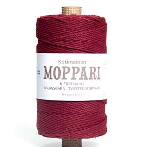 Moppari-kierrenaru - Viininpunainen Image 