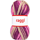 Raggi 100g Beige/Violet Batik Image 1