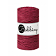 Bobbiny 3Ply Makrame Lanka 3mm - Wine Red Image 1